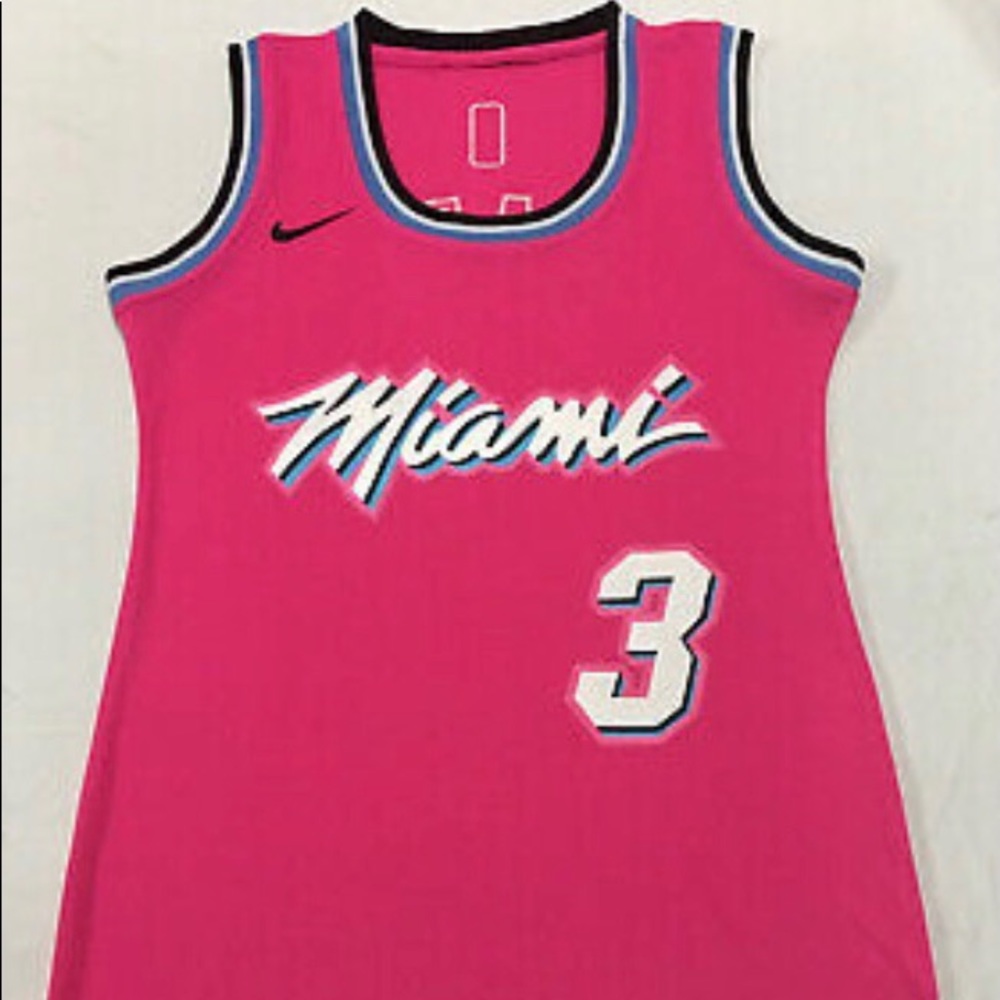 Dwayne Wade Miami Vice Jersey Dress Size Medium
